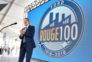 Bill Ford at Rouge 100 Celebration